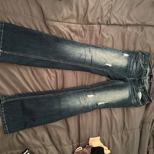 Flare leg jeans